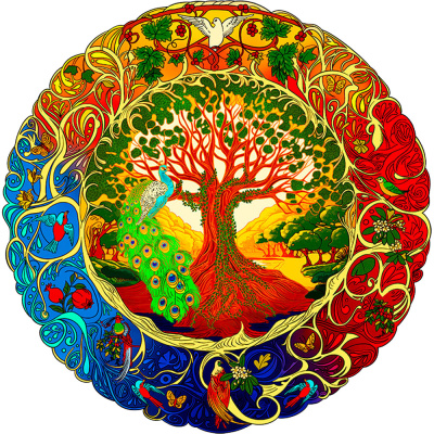 Деревянный пазл Collection Animation Изобилие 300 деталей Melograno MPZCA61-L